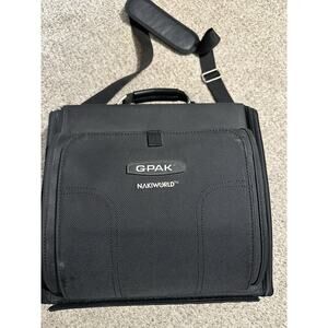 G-Pak Padded Travel Bag Playstation 3 PS3 Naki World Black Case Carry Case Strap